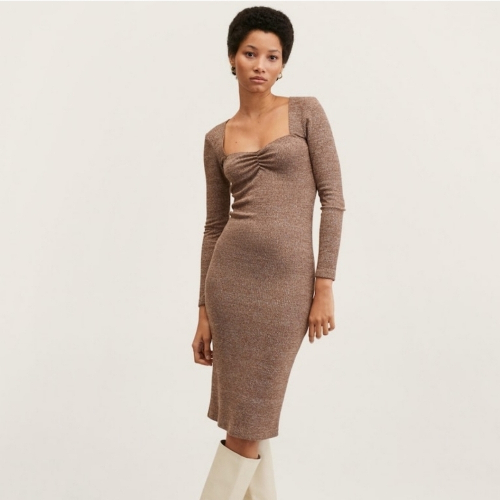 Mango ribbed dress - Picture 6 of 6